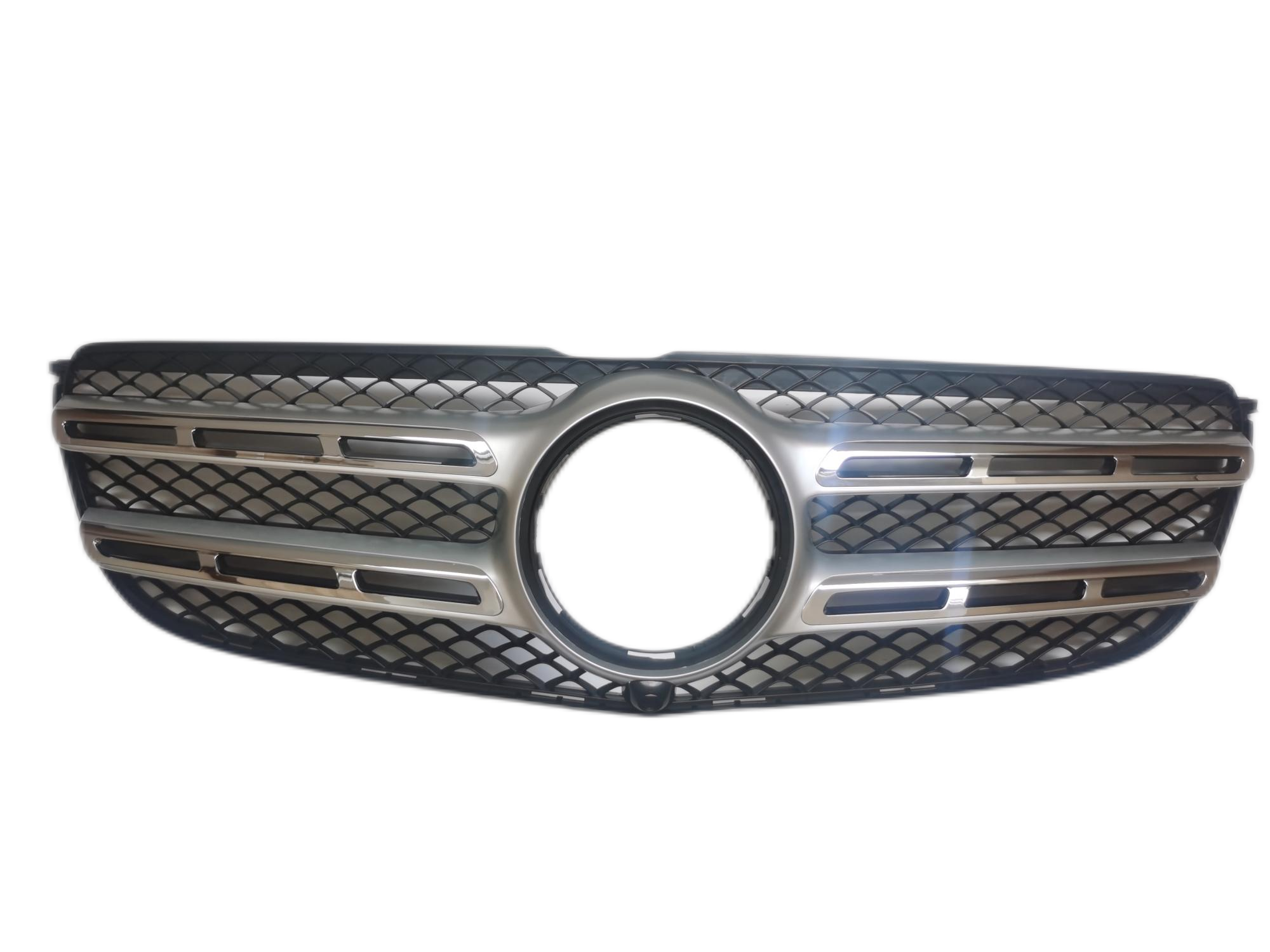 Front Radiator Grille for MERCEDES-BENZ GLS X166 (2016-2019) Sport Style in Silver