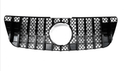 Front Radiator Grille for MERCEDES-BENZ ML-CLASS W164 (2009-2012) GTR Panamericana Style in Gloss Black