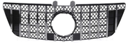 Front Radiator Grille for MERCEDES-BENZ ML-CLASS W164 (2009-2012) GTR Panamericana Style in Silver