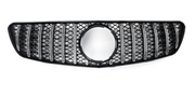 Front Radiator Grille for MERCEDES-BENZ R-CLASS R251 (2005-2009) GTR Panamericana Style in Silver