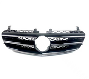 Front Radiator Grille for MERCEDES-BENZ R-CLASS R251 (2005-2009) Sport Style in Gloss Black