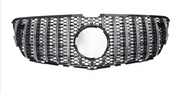 Front Radiator Grille for MERCEDES-BENZ R-CLASS R251 (2011-2017) GTR Panamericana Style in Silver