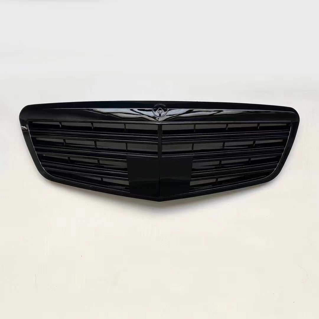 Front Radiator Grille for MERCEDES-BENZ S-CLASS W221 (2009-2012) AMG Style in Gloss Black