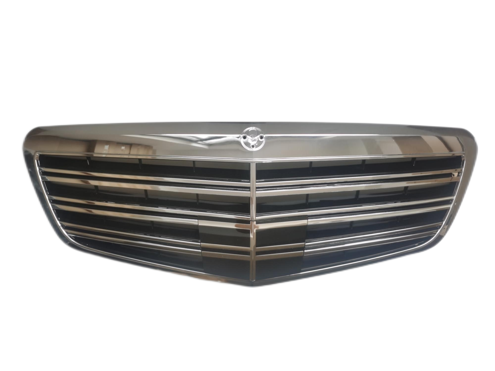 Front Radiator Grille for MERCEDES-BENZ S-CLASS W221 (2009-2012) AMG Style in Silver