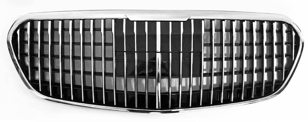 Front Radiator Grille for MERCEDES-BENZ S-CLASS W223 (2021) Maybach Style in Silver
