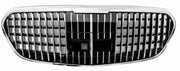 Front Radiator Grille for MERCEDES-BENZ S-CLASS W223 (2021) Maybach Style in Silver