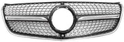 Front Radiator Grille for MERCEDES-BENZ V-Class W447 (2016-2020) Diamond Style in Gloss Black