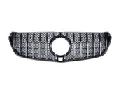 Front Radiator Grille for MERCEDES-BENZ V-Class W447 (2016-2020) GTR Panamericana Style in Silver