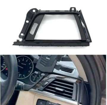 Front Right AC Vent Repair Kit for BMW 4 F32 (2014-2020) in Black color Outer Frame