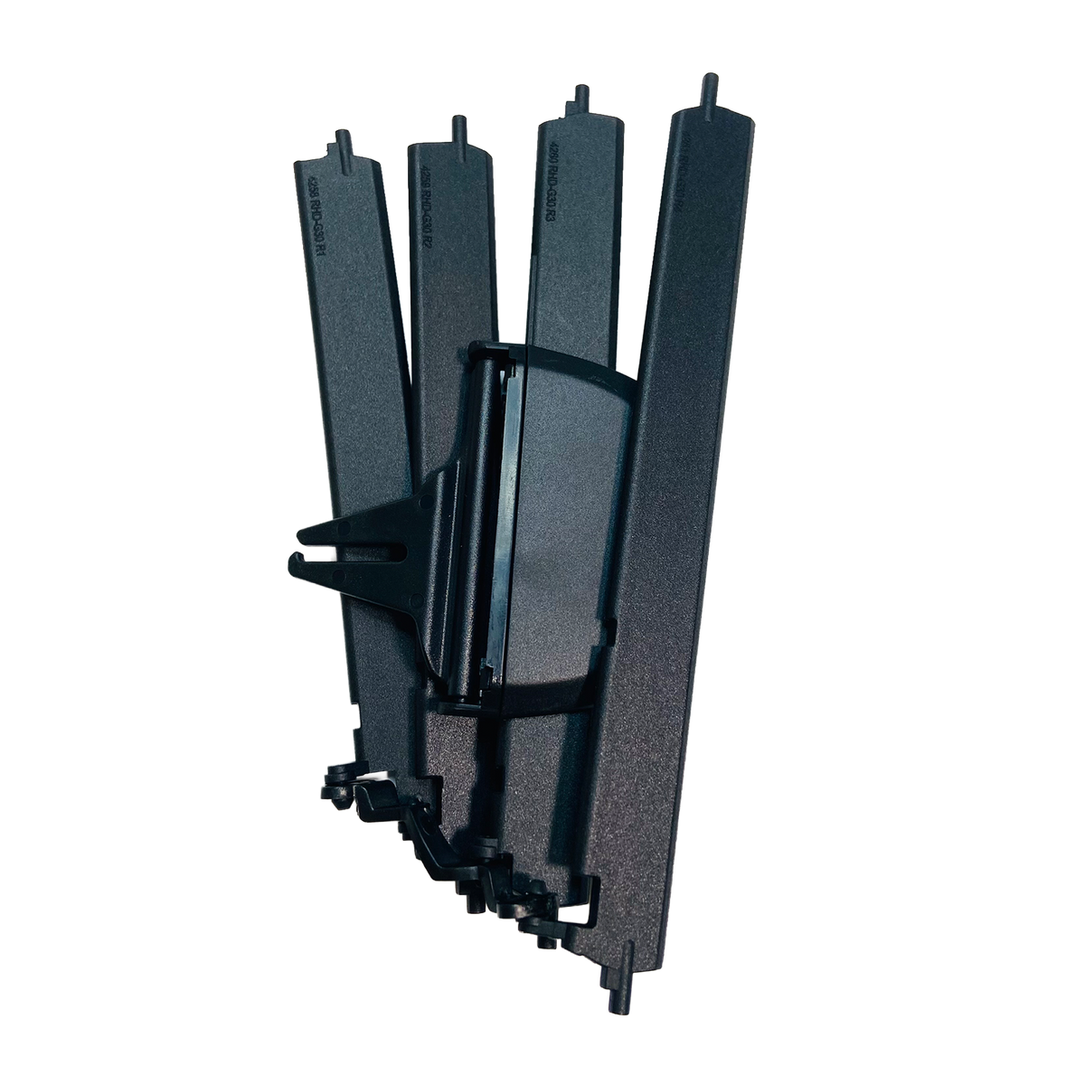 Front Right AC Vent Repair Kit for BMW 5 SERIES G30 (2016-2023) in Black color Chrome