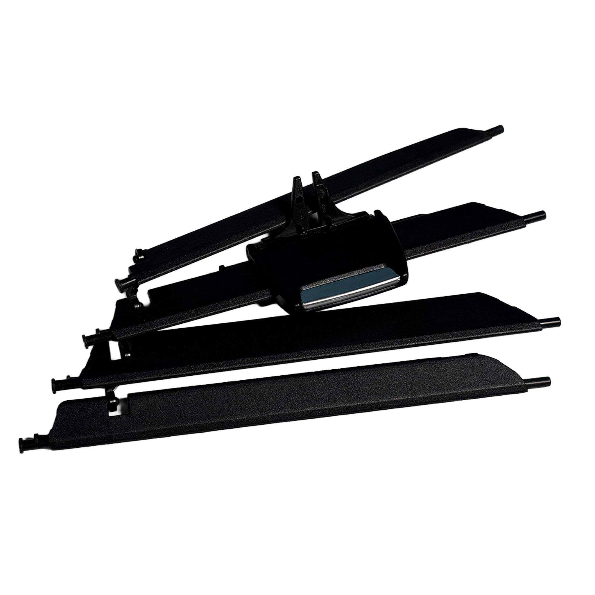 Front Right AC Vent Repair Kit for BMW X1 F49 (2016-2020) in Black color
