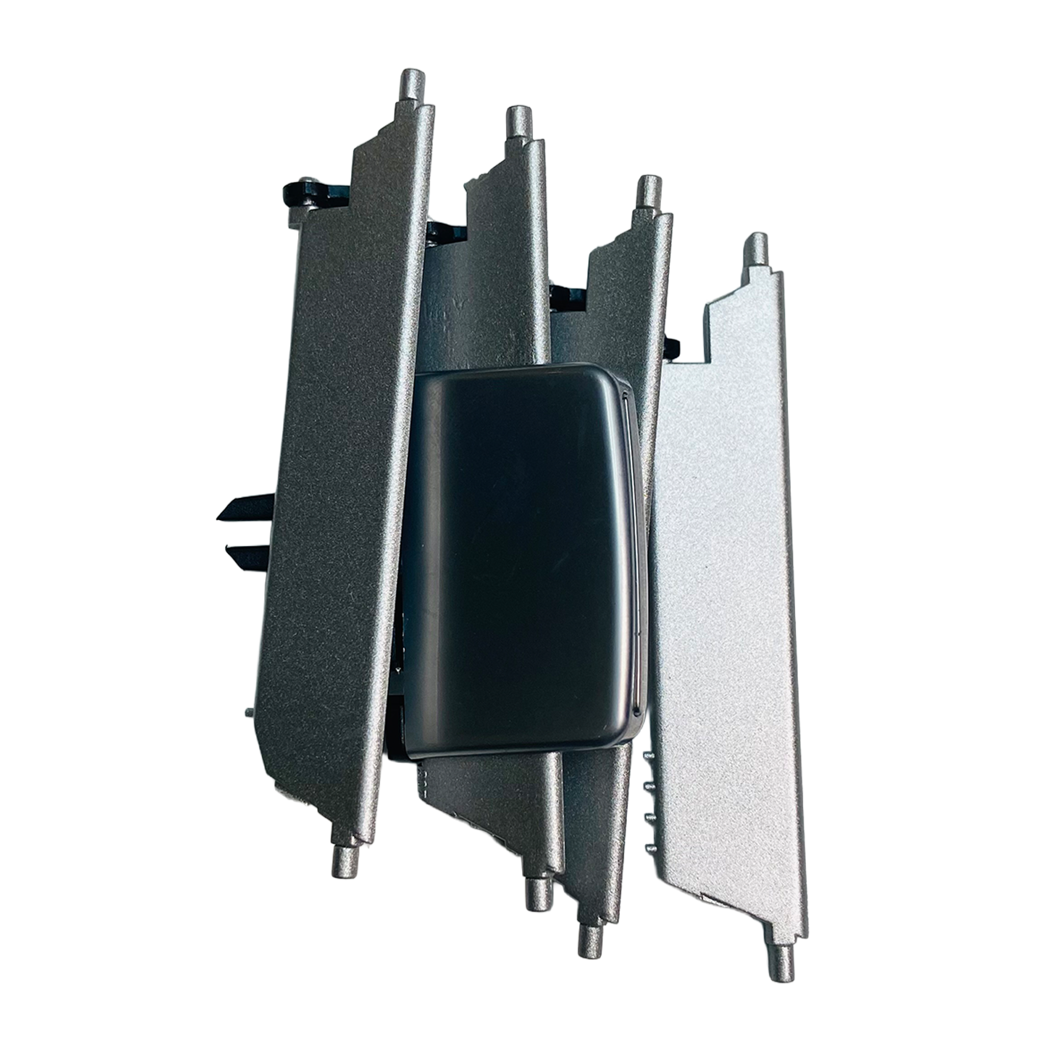 Front Right AC Vent Repair Kit for MERCEDES-BENZ E-CLASS W207 (2013) in Silver color