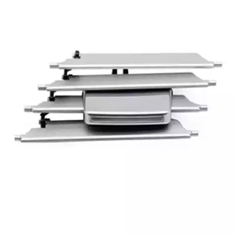 Front Right AC Vent Repair Kit for MERCEDES-BENZ E-CLASS W207 (2013) in Silver color