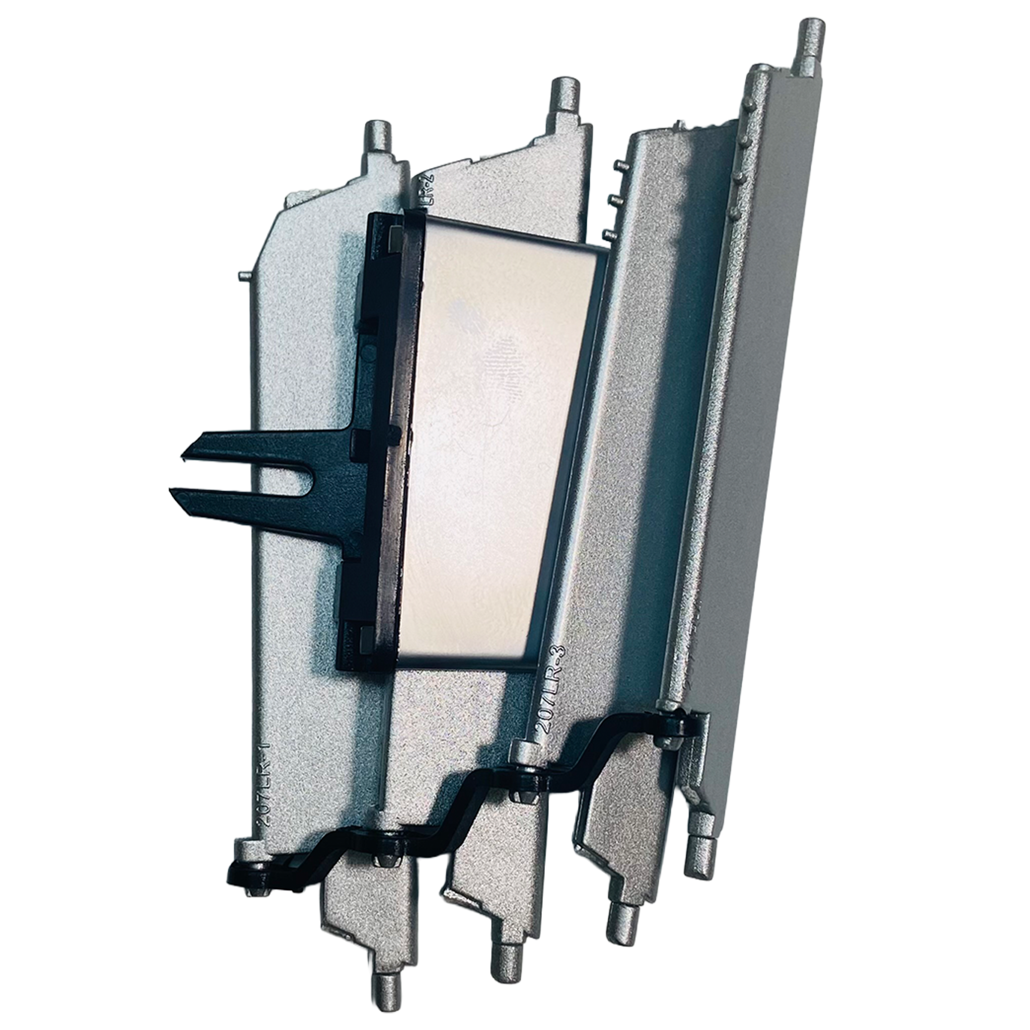 Front Right AC Vent Repair Kit for MERCEDES-BENZ E-CLASS W207 (2013) in Silver color
