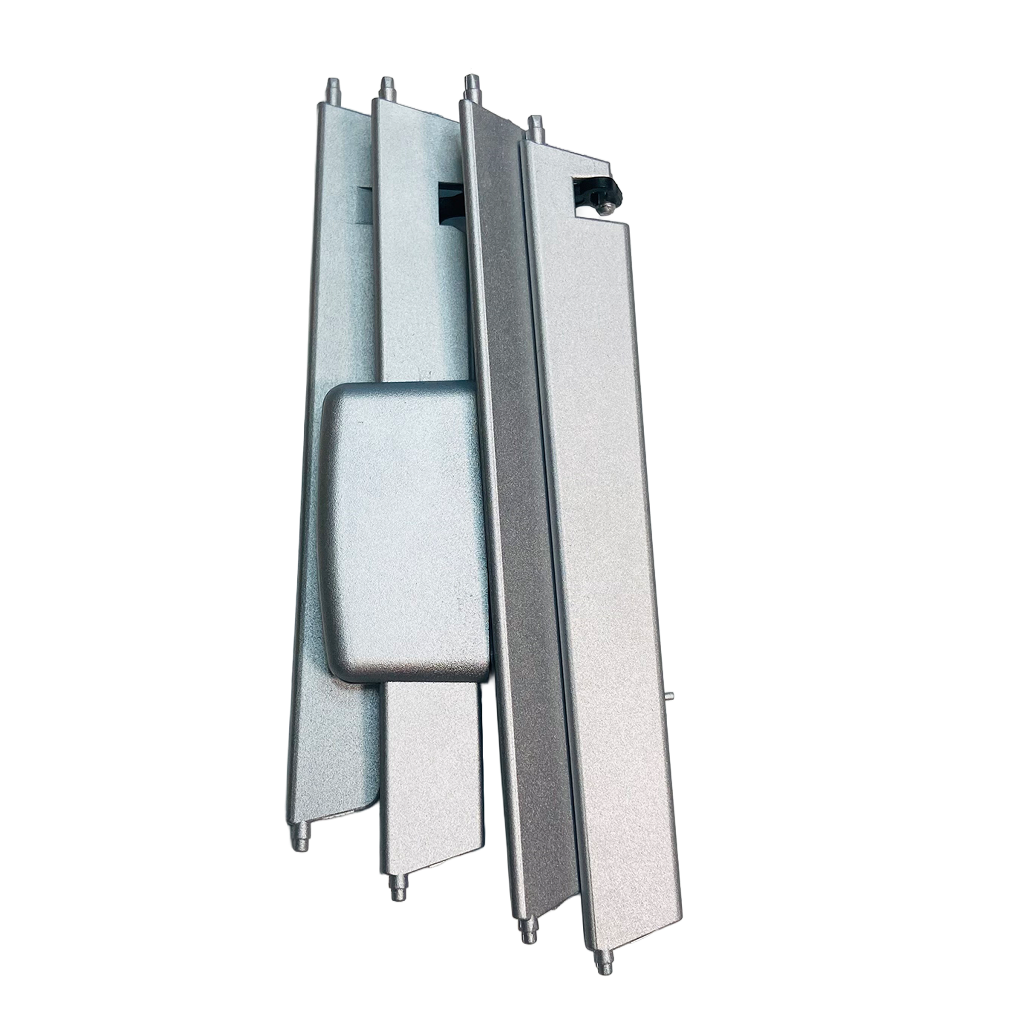 Front Right AC Vent Repair Kit for MERCEDES-BENZ E-CLASS W212 (2009-2016) in Silver color