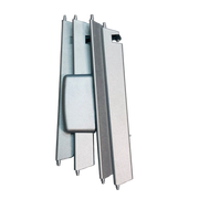 Front Right AC Vent Repair Kit for MERCEDES-BENZ E-CLASS W212 (2009-2016) in Silver color