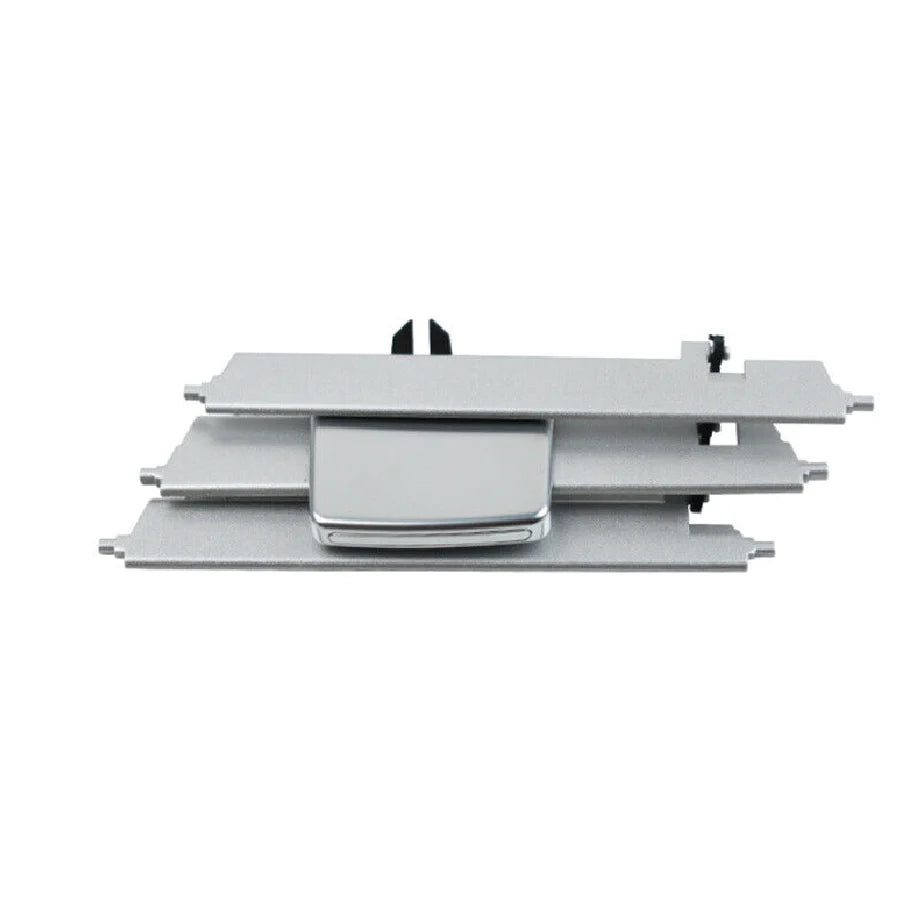 Front Right AC Vent Repair Kit for MERCEDES-BENZ E-CLASS W212 (2009-2016) in Silver color Chrome