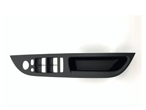 Front Right Armrest Panel for BMW 5 Series E60 (2007-2009) in Black color Model B, RHD