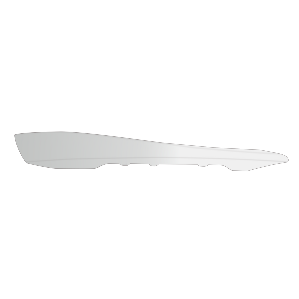 Front Right Bumper Trim for JAGUAR XF X260 (2016-2020) Molding Only, High-quality durable plastic