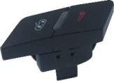 Front Right Door Lock Switch for AUDI A6 4F (2008-2011) in Black color