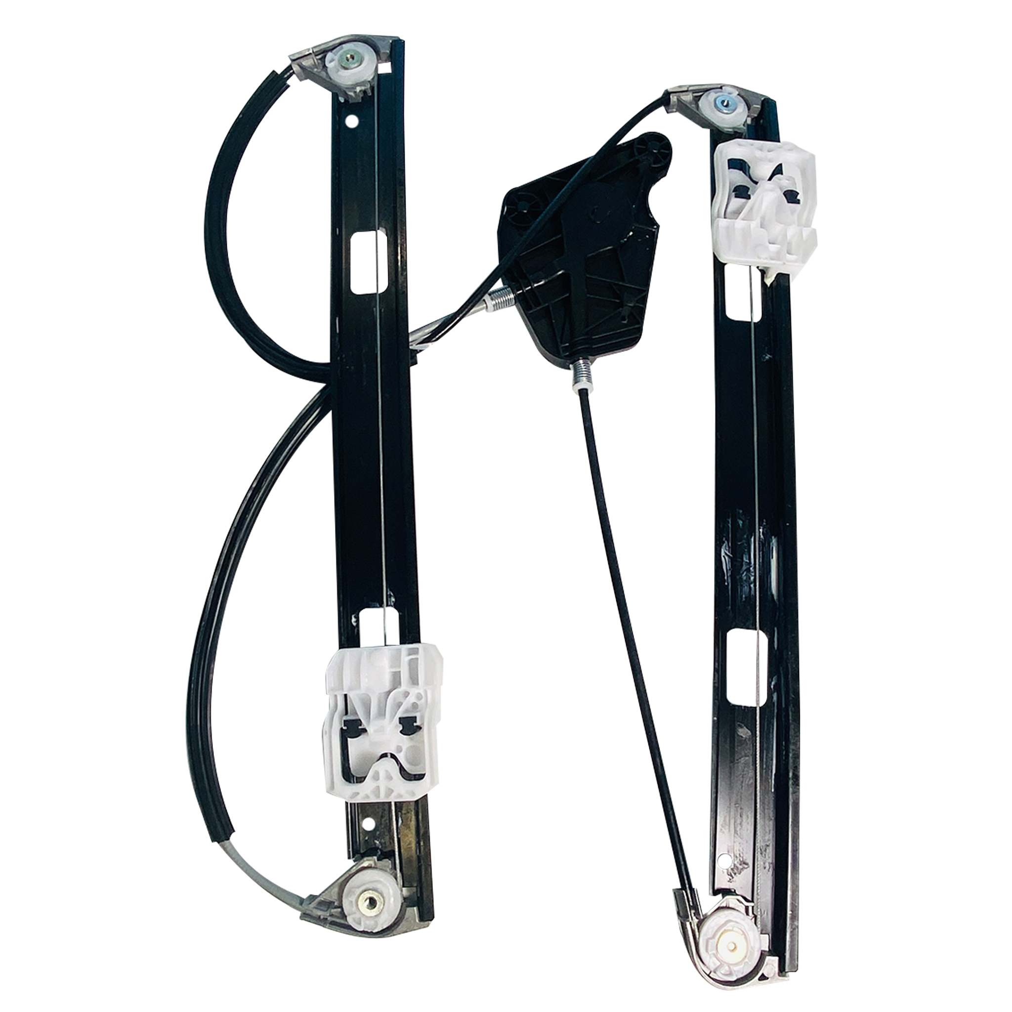 Front Right Electric Window Lifter Regulator for AUDI Q3 8UB (2013-2020) without Electric Motor, ABS and Steel with Zinc Plating