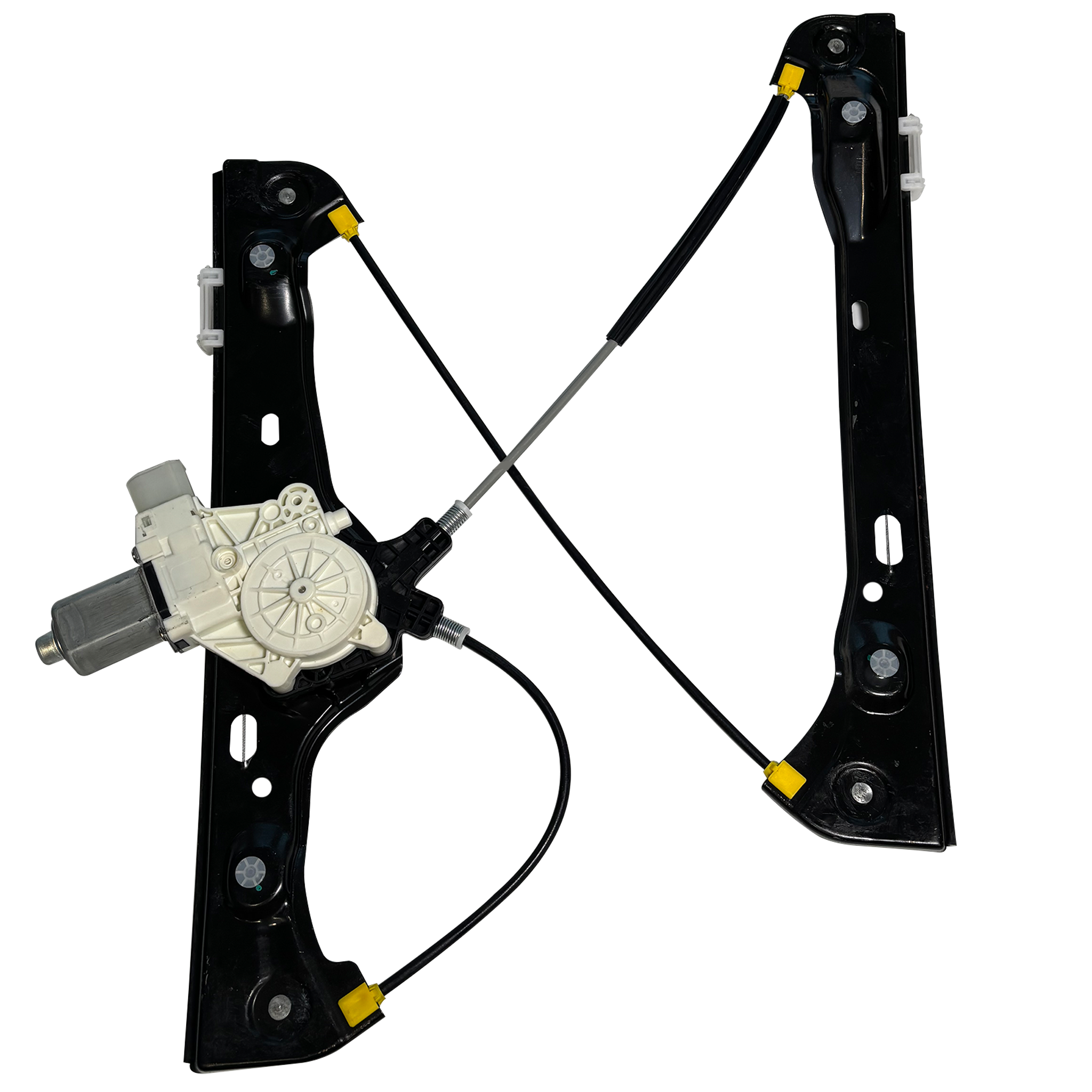 Front Right Electric Window Lifter Regulator for BMW 3 E93 (2008-2013) with 6 Pins Electric Motor, ABS and Steel with Zinc Plating