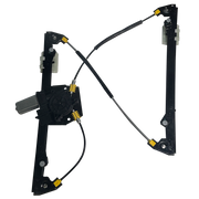 Front Right Electric Window Lifter Regulator for BMW 3 Series F80 (2014-2018) with 5 pins Electric Motor and ABS, Steel with Zinc Plating