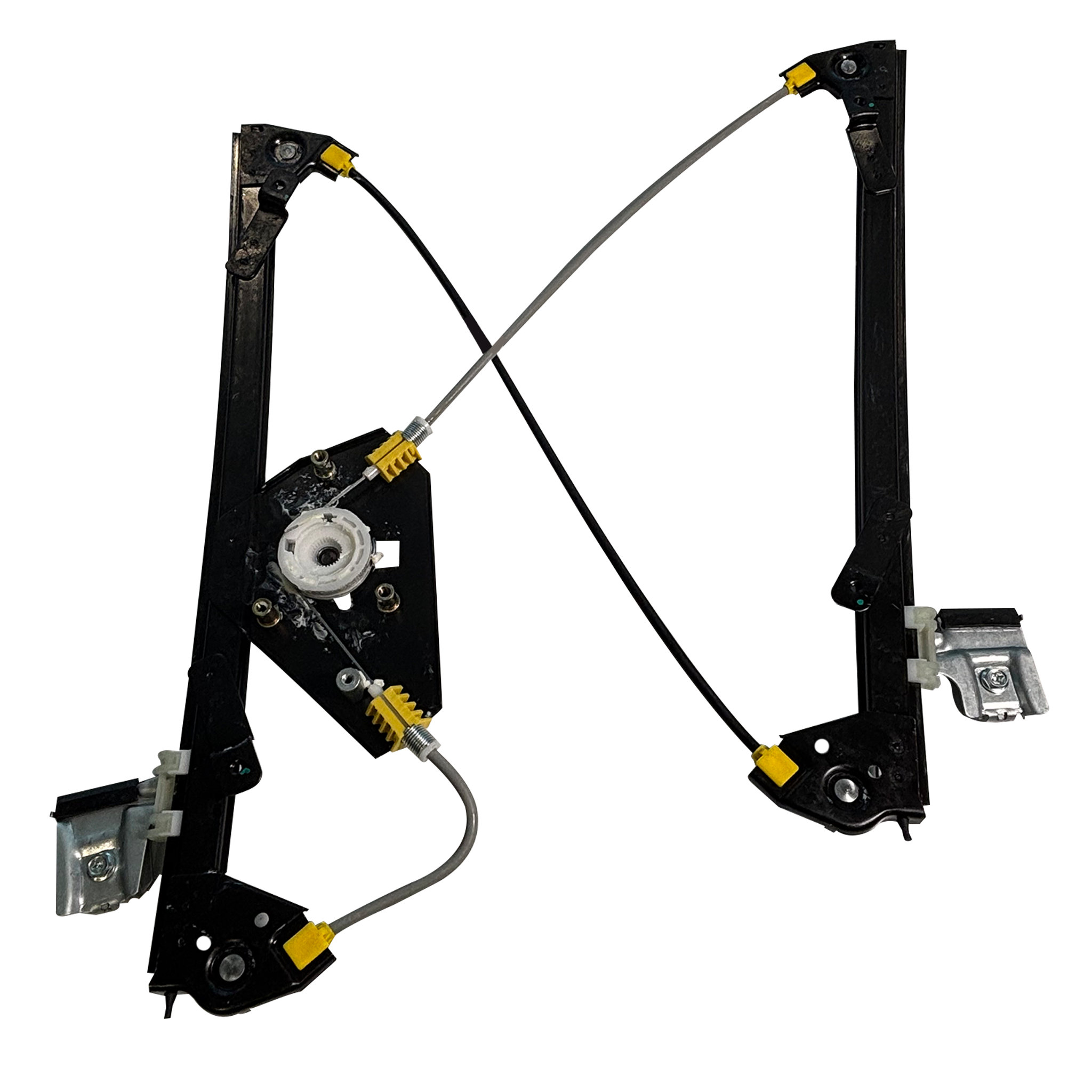Front Right Electric Window Regulator for MERCEDES-BENZ CL-CLASS C216 (2007-2013) without electric motor, made of ABS and Steel with Zinc Plating