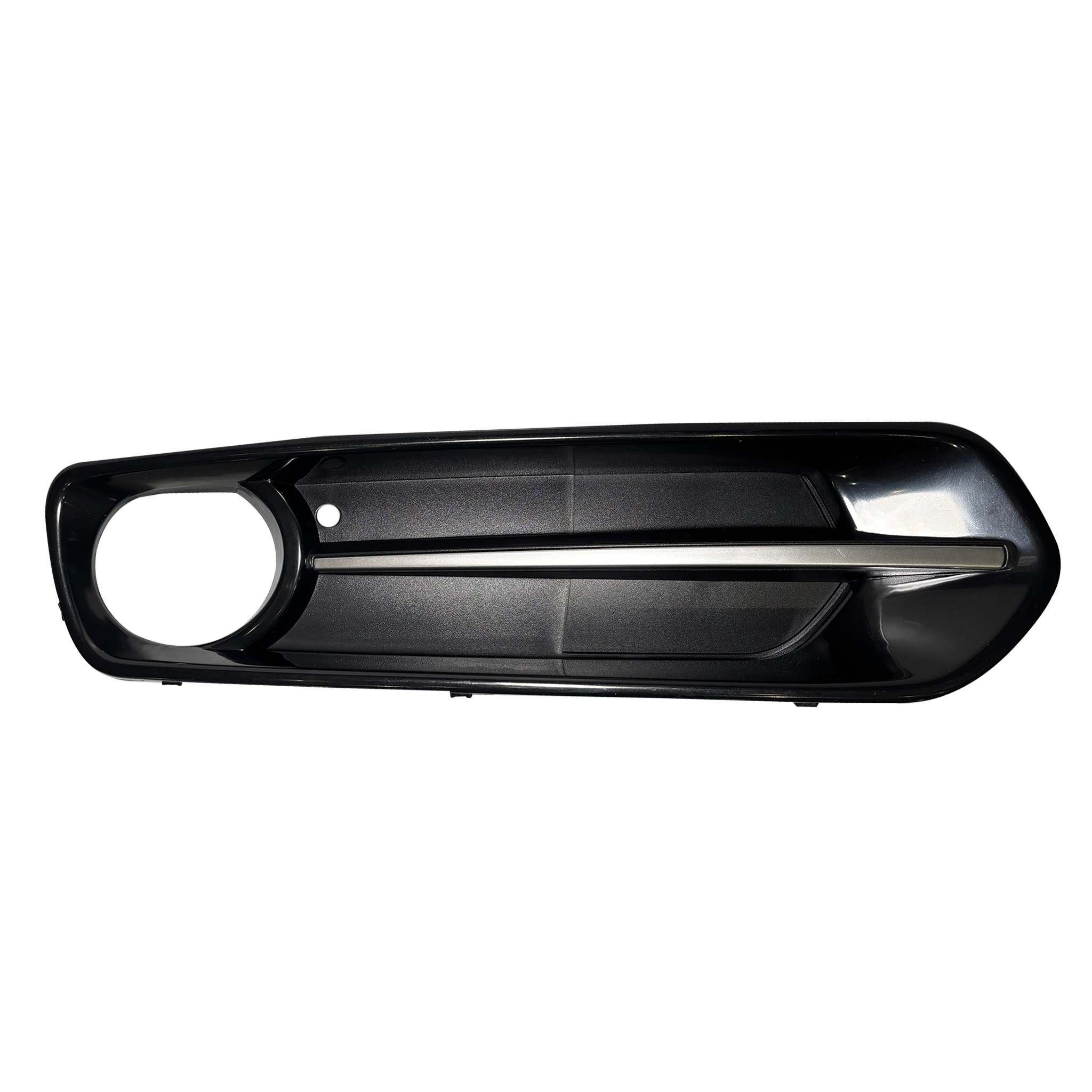 Front Right Fog Lamp Cover Perfect Fit for BMW 1 Series F20 Hatchback (2011-2015) With a Hole (wiith touch of chrome)_4
