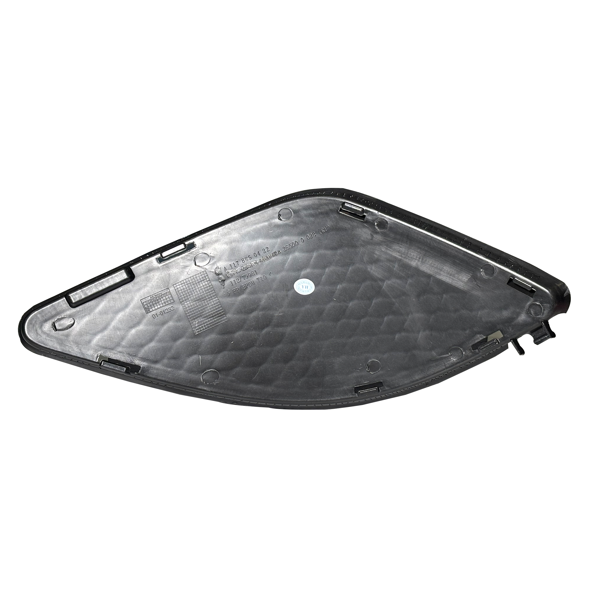 Front Right Fog Lamp Cover Perfect Fit for Mercedes Benz CLA Class C117 Coupe (2013-2016) without hole_1