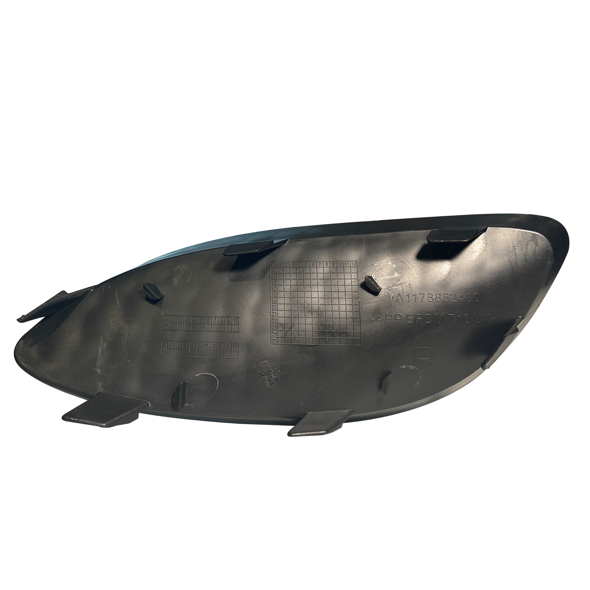 Front Right Fog Lamp Cover Perfect Fit for Mercedes Benz CLA Class X117 Estate (2016-2019) without hole-01