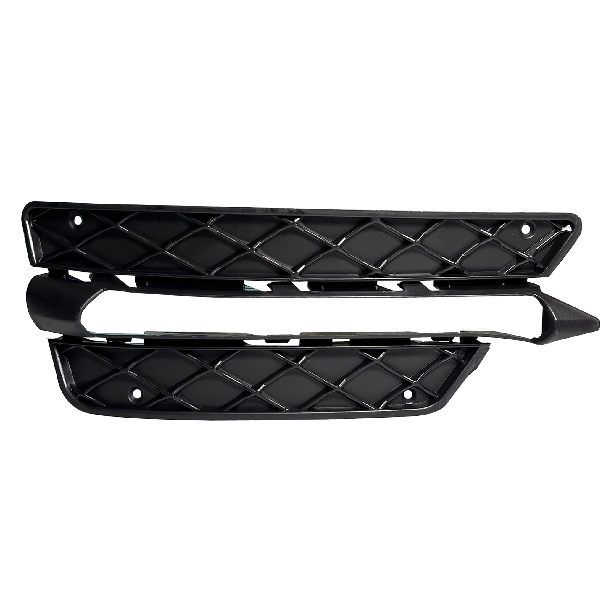 Front Right Fog Lamp Cover Perfect Fit for Mercedes Benz C Class W204 Sedan (2013-2015) without hole (with touch of chrome)_8