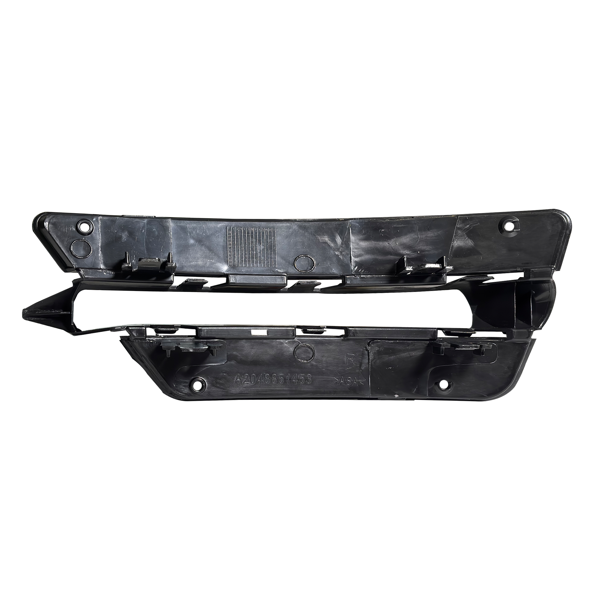 Front Right Fog Lamp Cover Perfect Fit for Mercedes Benz C Class W204 Sedan (2013-2015) without hole (with touch of chrome)_8