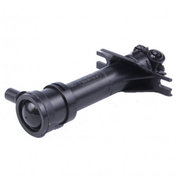 Front Right Headlight Washer Nozzle for AUDI Q3 8UB (2013-2020) in Black color with ABS