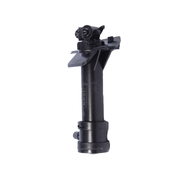 Front Right Headlight Washer Nozzle for AUDI Q3 8UB (2013-2020) in Black color with ABS