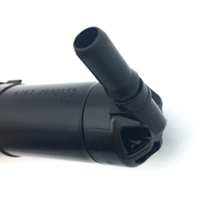Front Right Headlight Washer Nozzle for BMW X1 E84 (2009-2015) in Black color ABS material, Two-hole Nozzle