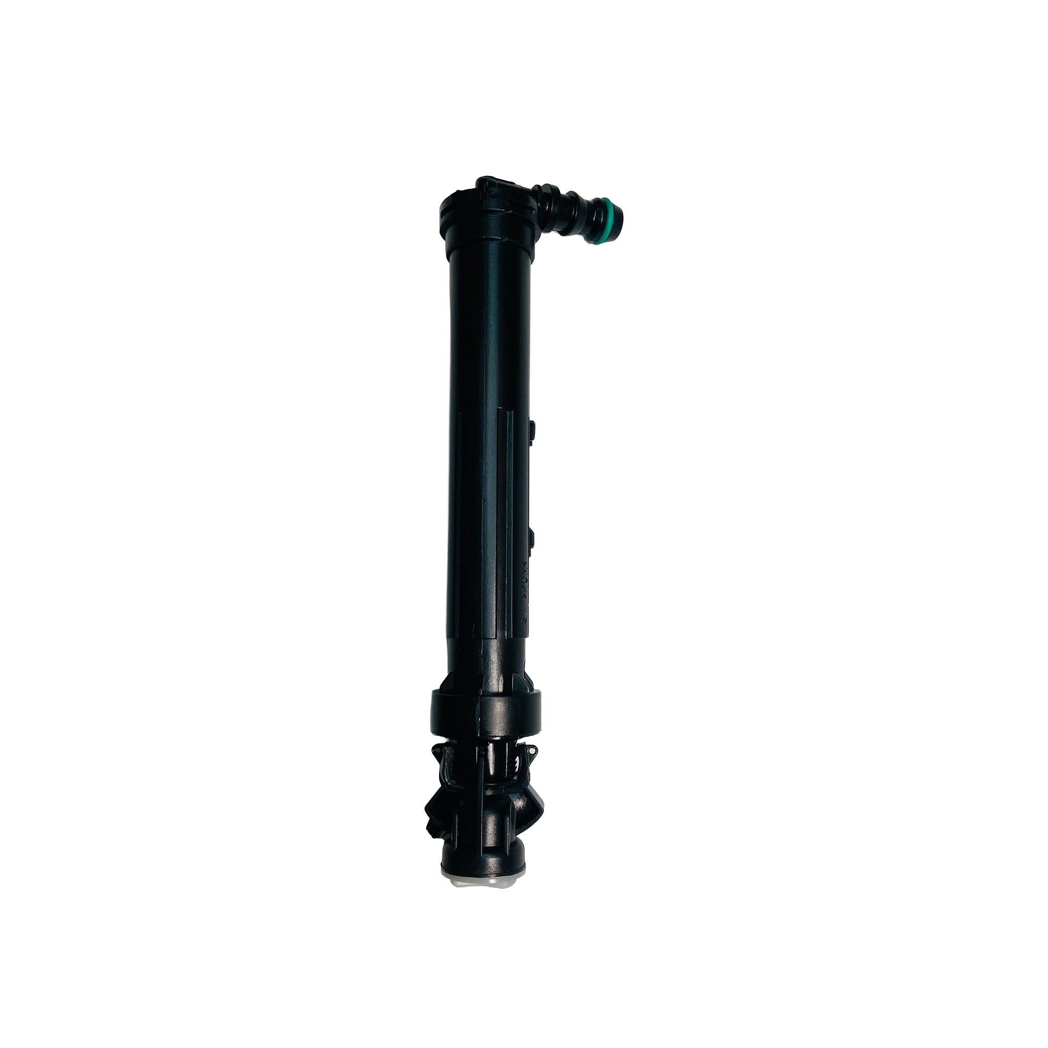 Front Right Headlight Washer Nozzle for MERCEDES-BENZ B-CLASS W246 (2012-2018) in Black color ABS with lift cylinder