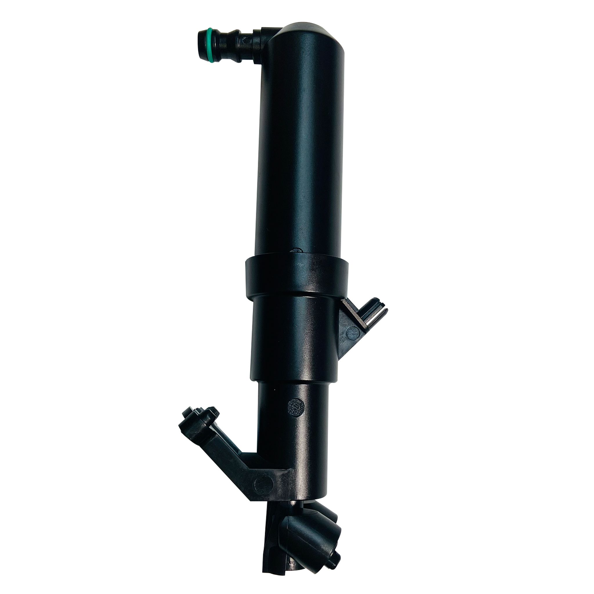 Front Right Headlight Washer Nozzle for MERCEDES-BENZ C-CLASS W203 (2001-2007) in Black color ABS Plastic