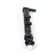 Front Right Headlight Washer Nozzle for MERCEDES-BENZ CLA-Class C117 (2014-2019) in Black color ABS with lift cylinder
