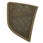 Front Right Loudspeaker Cover for BMW 7 SERIES F01 (2009-2015) in Beige color