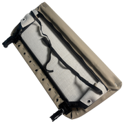 Front Seat Backrest Storage Pocket for BMW 6 G32 (2017-2020) in Oyster color