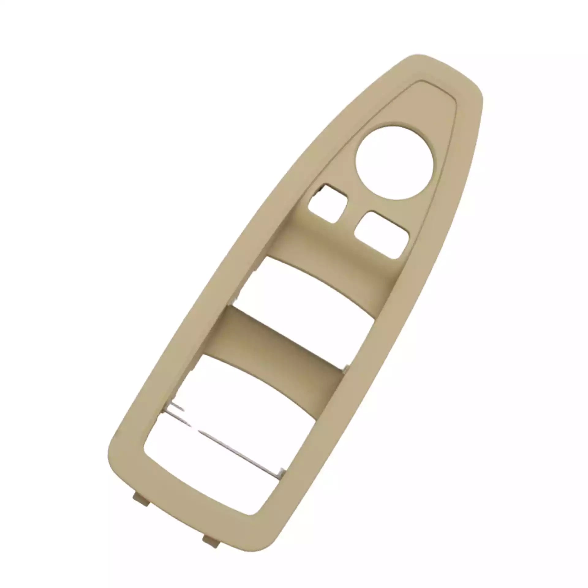 Front Window Switch Panel Cover Set for BMW 3 F30 (2012-2018) in Beige color