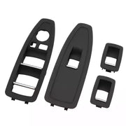 Front Window Switch Panel Cover Set for BMW 3 SERIES F31 (2012-2019) in Black color