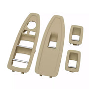 Front Window Switch Panel Cover Set for BMW 3 SERIES F34 (2014-2020) in Beige color
