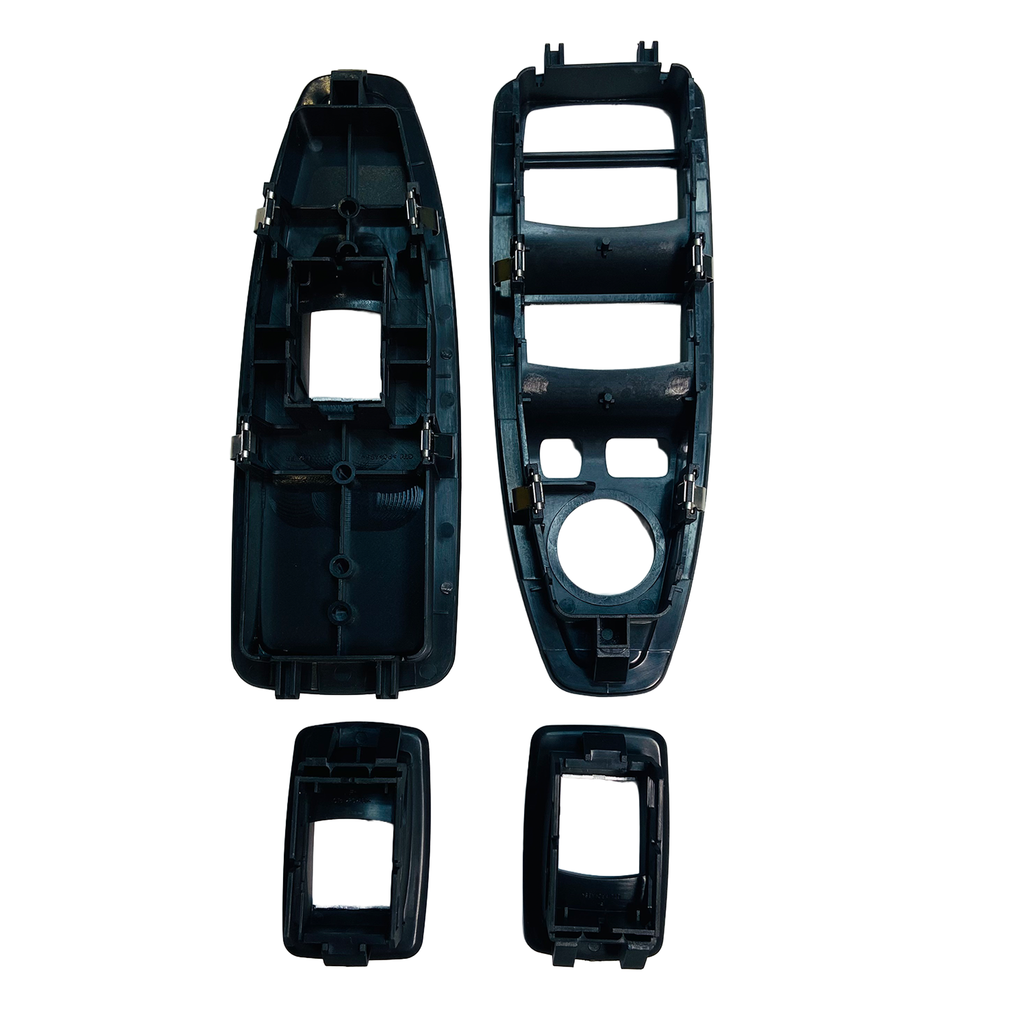 Front Window Switch Panel Cover Set for BMW 3 SERIES F35 (2012-2019) in Black color