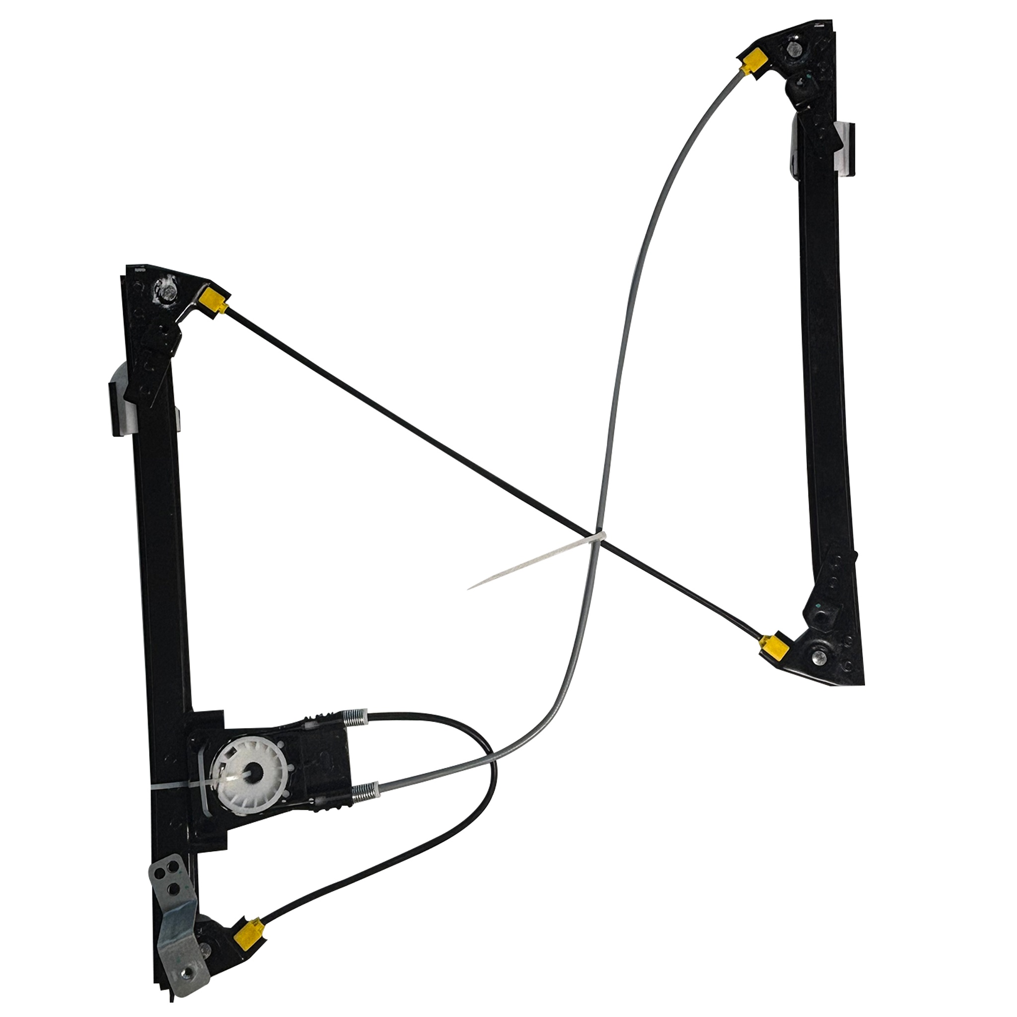 Front right (Driver Side) window lifter regulator for Jaguar XF X250 Sedan (2009-2015) (With 6 Pins) (Without Motor)_1
