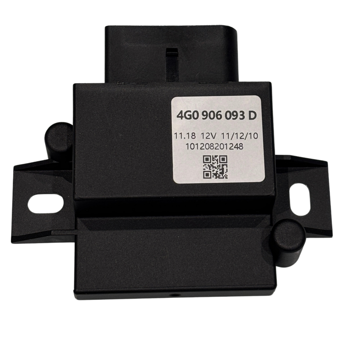Fuel Pump Control Module for PORSCHE MACAN 95B (2014-2018) in Black color Plastic housing, 6 pins, D Shape connector