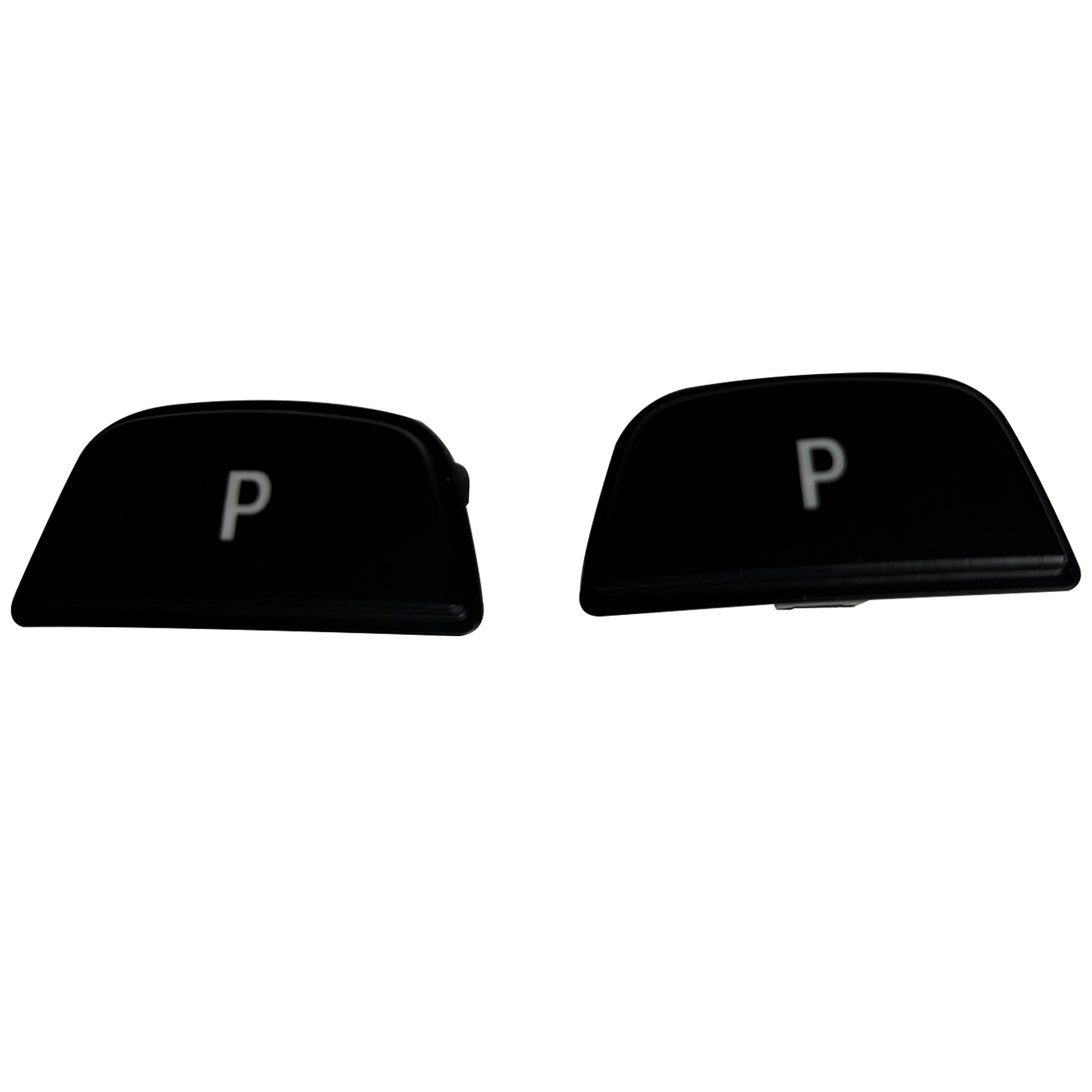 Gear Lever Parking Button for BMW X5 F15 (2014-2018) in Black color Model B in PC ABS Chrome
