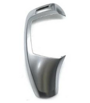 Gear Shift Lever Knob Cover for BMW 5 Series F11 (2010-2016) in Silver Chrome color F Series A2