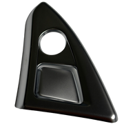 Glove Box Lock Catch for BMW 5 SERIES F10 (2010-2016) in Silver Chrome color